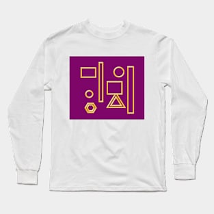 Geometric Shapes 1 Long Sleeve T-Shirt